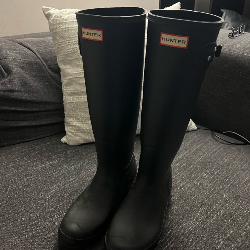 Hunter Classic Black Waterproof Boots